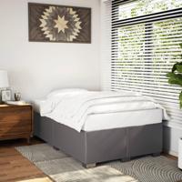 Bedframe zonder matras 120x190 cm kunstleer grijs - thumbnail