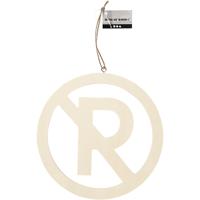 Creativ Company Schild, niet parkeren, afm 21,3 cm, dikte 0,9 cm, 1 stuk - thumbnail