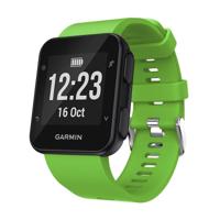 Siliconen sport polsband voor Garmin Foreruuner 35 (groen) - thumbnail