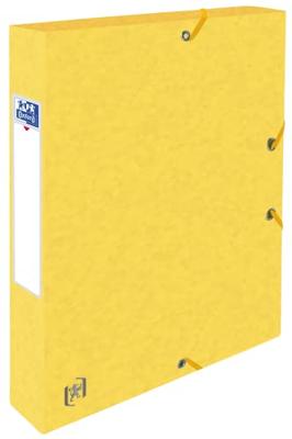 Elastobox oxford top file+ a4 40mm geel | 9 stuks Elastobox oxford top file+ a4 40mm geel | 9 stuks