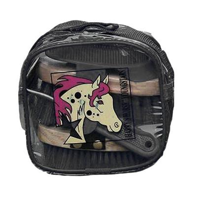 Harry's Horse Mini grooming kit zwart