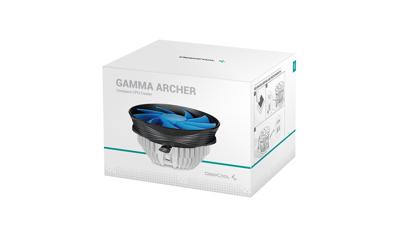 DeepCool Gamma Archer Processor Luchtkoeler 12 cm Aluminium, Zwart, Blauw 1 stuk(s)