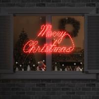 Kerstbord met 216 LED Rood 99 x 55 x 13 cm IJzer - thumbnail