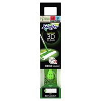 Swiffer vloerreiniger 3D Clean starterkit, met 4 droge en 2 vochtige stofdoekjes - thumbnail