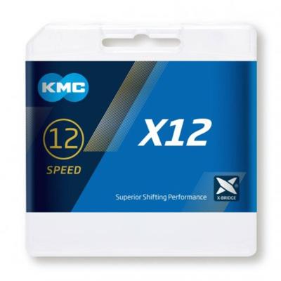 KMC X12 Ketting 12-speed 126-schakels - Zilver