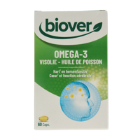 Biover Omega 3 visolie 60 Capsules - thumbnail