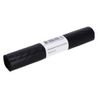 Afvalzak cleaninq 70x110cm t25 120l zwart - thumbnail