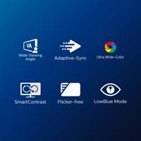 Philips E Line 328E1CA/00 LED display 80 cm (31.5") 3840 x 2160 Pixels 4K Ultra HD LCD Zwart - thumbnail