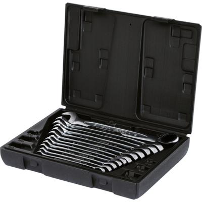 KS Tools 503.4665 503.4665 Ring-steeksleutelset Sleutelbreedte (metrisch) 8 - 19 mm