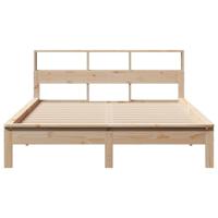 Bedframe zonder matras massief grenenhout 140x190 cm - thumbnail