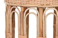 Bijzettafel Home ESPRIT Natuurlijk 42 x 42 x 47 cm - thumbnail