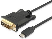 Equip 133468 USB Typ C auf DVI-D-Dual-Link Kable Stecker auf Stecker 1.8m1 - thumbnail