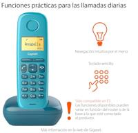 Draadloze telefoon Gigaset A170 Wireless 1,5" - thumbnail