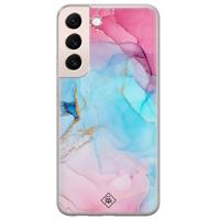 Samsung Galaxy S22 Plus siliconen hoesje - Marble colorbomb - thumbnail