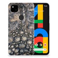 Google Pixel 4a TPU Hoesje Krokodillenprint - thumbnail