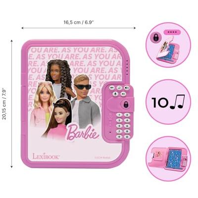 Dagboek met Accessoires Barbie Plastic 24,1 x 6,5 x 18 cm