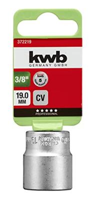kwb 372219 Dopsleutelinzetstuk 19 mm 3/8