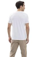 Heren T-shirt - Hybrid - Anti zweet shirt - Mannen ondershirt met pads onder de oksels - Ronde hals - Korte mouwen - thumbnail