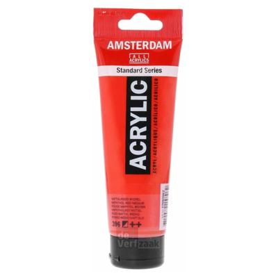 Royal Talens Amsterdam Acrylverf 120 ml - Naftolrood Middel 396