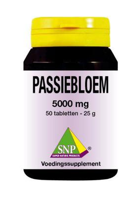 SNP Passiebloem 5000mg 50 Tabletten SNP Passiebloem 5000mg 50 Tabletten