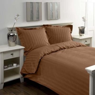 Papillon Papillon dekbedovertrek Satijn streep Roest Papillon Papillon dekbedovertrek Satijn streep Roest