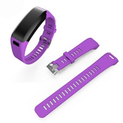 Siliconen Sport polsband voor Garmin Vivosmart HR 1 (paars)