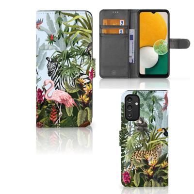 Telefoonhoesje | Met pasjeshouder | voor Samsung Galaxy A14 5G Jungle