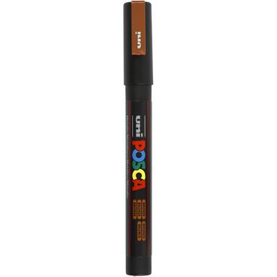 Uni-Posca Posca marker, afm pc-3m, lijndikte 0,9-1,3 mm, fijn, brons, 1 stuk