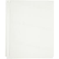 Creativ Company Transfer vellen, vel 21,5x28 cm, voor donker en licht textiel, wit, 12 vel/ 1 doos - thumbnail