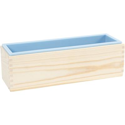 Creativ Company Silicone vorm in een houten box, 1500ml