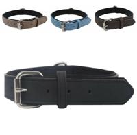 Nobleza Hondenhalsband gevoerd - Vegan leer - 40 cm - thumbnail