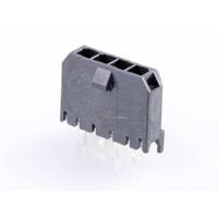 Molex 436500416 Male header, inbouw (standaard) Totaal aantal polen: 4 Rastermaat: 3 mm Inhoud: 1 stuk(s) Tray - thumbnail