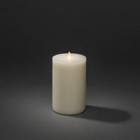 Konstsmide 1622-115 LED-kaars met echte was Crème-wit Warmwit (Ø x h) 96 mm x 177 mm - thumbnail