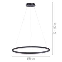 Paul Neuhaus Design hanglampTitus Ø 80cm - 2383-13 - thumbnail