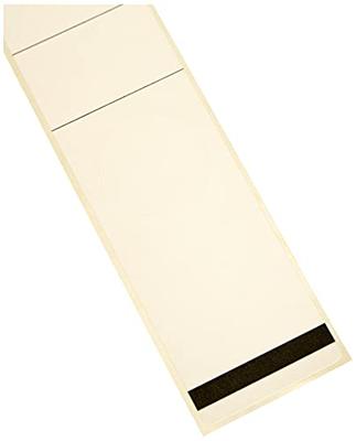 Leitz rugetiketten, zelfklevend, ft 3,9 x 28,5 cm, pak van 10 stuks, wit