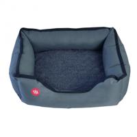 GLOVII GPETH Verwarmd Huisdierbed | Elektrische Onderlegger Voor Honden En Katten | Verwarmingselement Van Koolstofvezels, 2 Temperatuursensoren, Veilig Netsnoer | Machinewasbaar, Grijs, 60 X 50 Cm - thumbnail