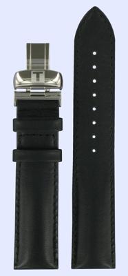 Horlogeband Tissot T33132851A / Z254 / 354 Leder Zwart 19mm Horlogeband Tissot T33132851A / Z254 / 354 Leder Zwart 19mm