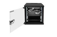 Digitus DN-49101 10inch-wandkast 6 HE Zwart, Zwart (RAL 9005) - thumbnail