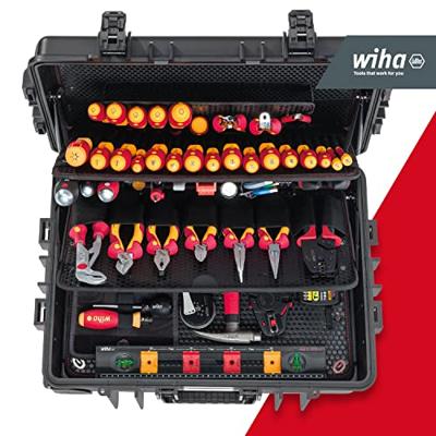 Wiha 42069 Electricien, Handwerker, Leerling, Professioneel, VDE Gereedschapskoffer (gevuld) 113-delig (l x b x h) 625 x 440 x 280 mm - thumbnail