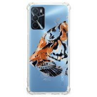 Back Cover OPPO A16 | A16s | A54s Watercolor Tiger - thumbnail