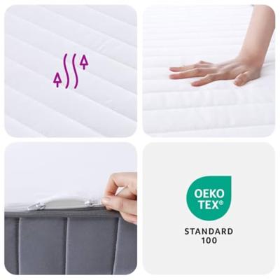 Schuimmatras voor kinderen middelzacht 80x160 cm