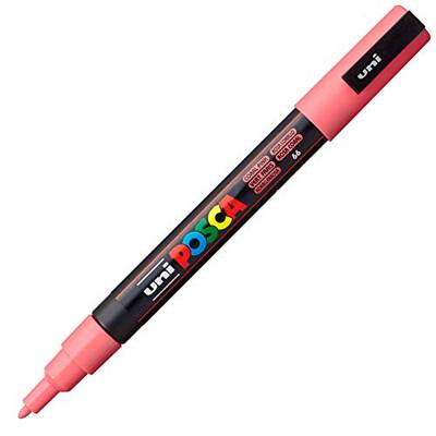 Uni POSCA paintmarker PC-3M, 1,5 mm, koraalrood