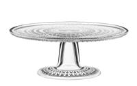 IITTALA - Kastehelmi - Taartschotel op voet 24cm helder - thumbnail