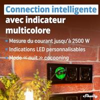 Shelly Plus Plug S schakel stekkerdoos - thumbnail