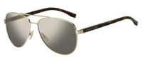 Hugo Boss zonnebril 0761/S 06J/UE heren cat.3 spiegelend goud - thumbnail