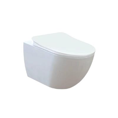 Wandcloset BWS Freedom Randloos Mat Wit (Exclusief zitting)