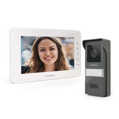 Videofoon - THOMSON - 2-draads kleur - 7" scherm - Dubbele Tili-bediening