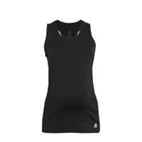 adidas Performance zwangerschaps sporttop zwart - thumbnail