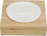 Voerbak voor honden Trixie Wit Natuurlijk Bamboe Ø 12 cm 250 ml 15 × 5 × 15 CM - thumbnail