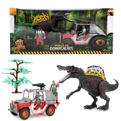 World Of Dinosaurs speelset jeep met dino